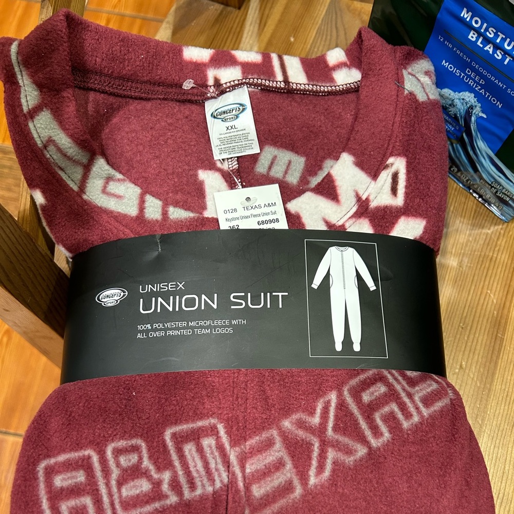 TA&m Unisex union suit